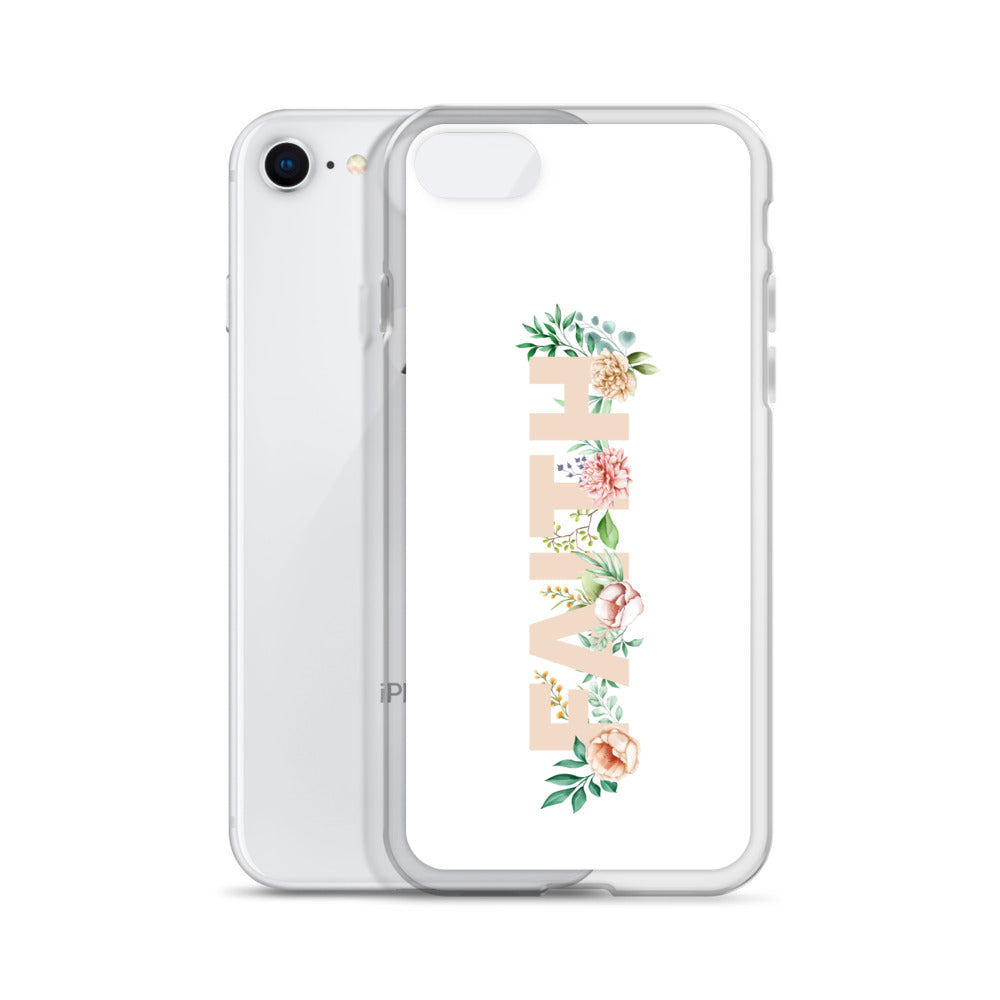 Faith Floral Design iPhone Hülle - gesegnet