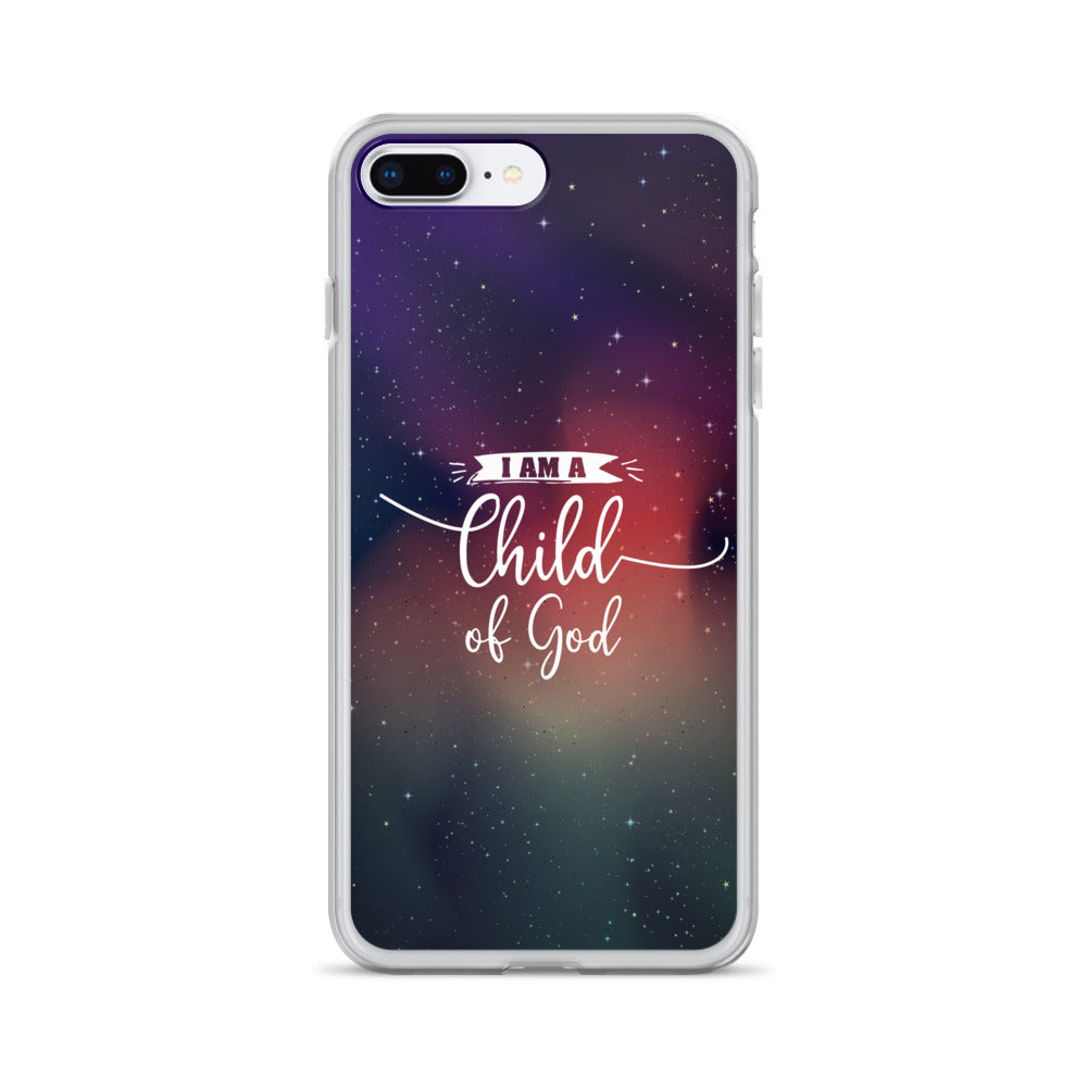 I am a Child of God Universe Design iPhone Hülle - gesegnet