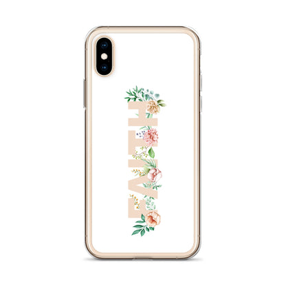 Faith Floral Design iPhone Hülle - gesegnet