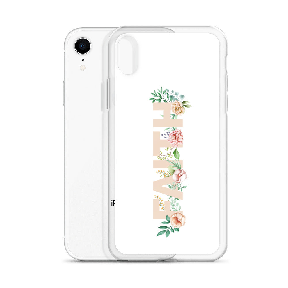 Faith Floral Design iPhone Hülle - gesegnet