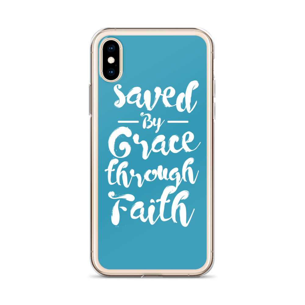 Saved by Grace iPhone Hülle - gesegnet