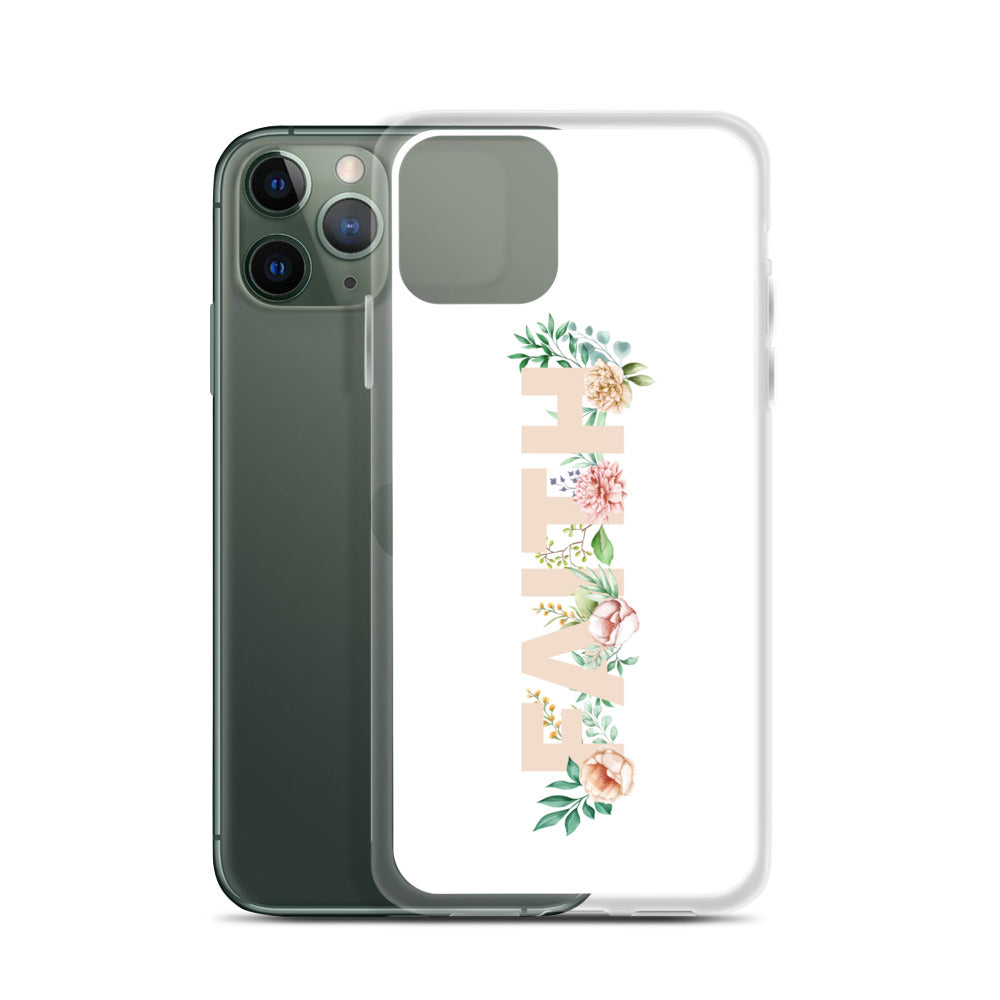 Faith Floral Design iPhone Hülle - gesegnet