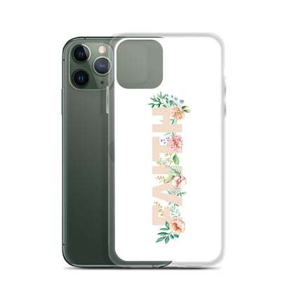 Faith Floral Design iPhone Hülle - gesegnet
