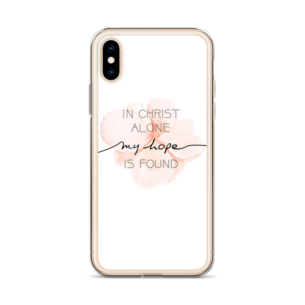 In Christ alone my Hope is found iPhone Hülle - gesegnet