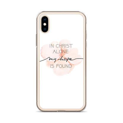In Christ alone my Hope is found iPhone Hülle - gesegnet