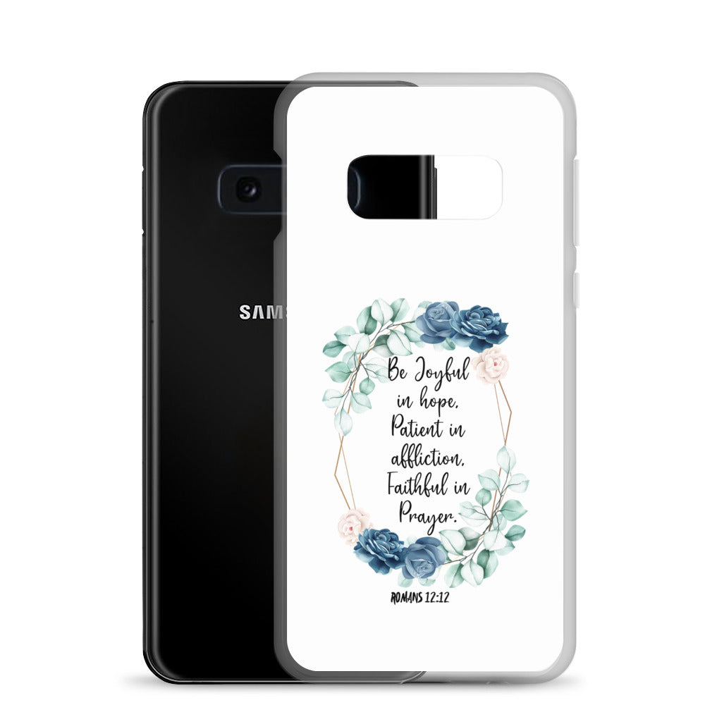 Be joyful in Hope Samsung Handyhülle - gesegnet