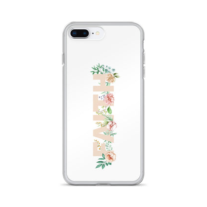 Faith Floral Design iPhone Hülle - gesegnet