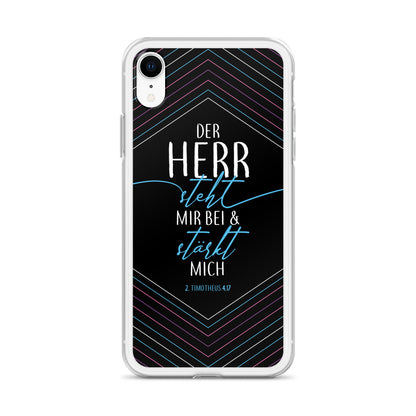 Der Herr steht mir bei iPhone Hülle - gesegnet