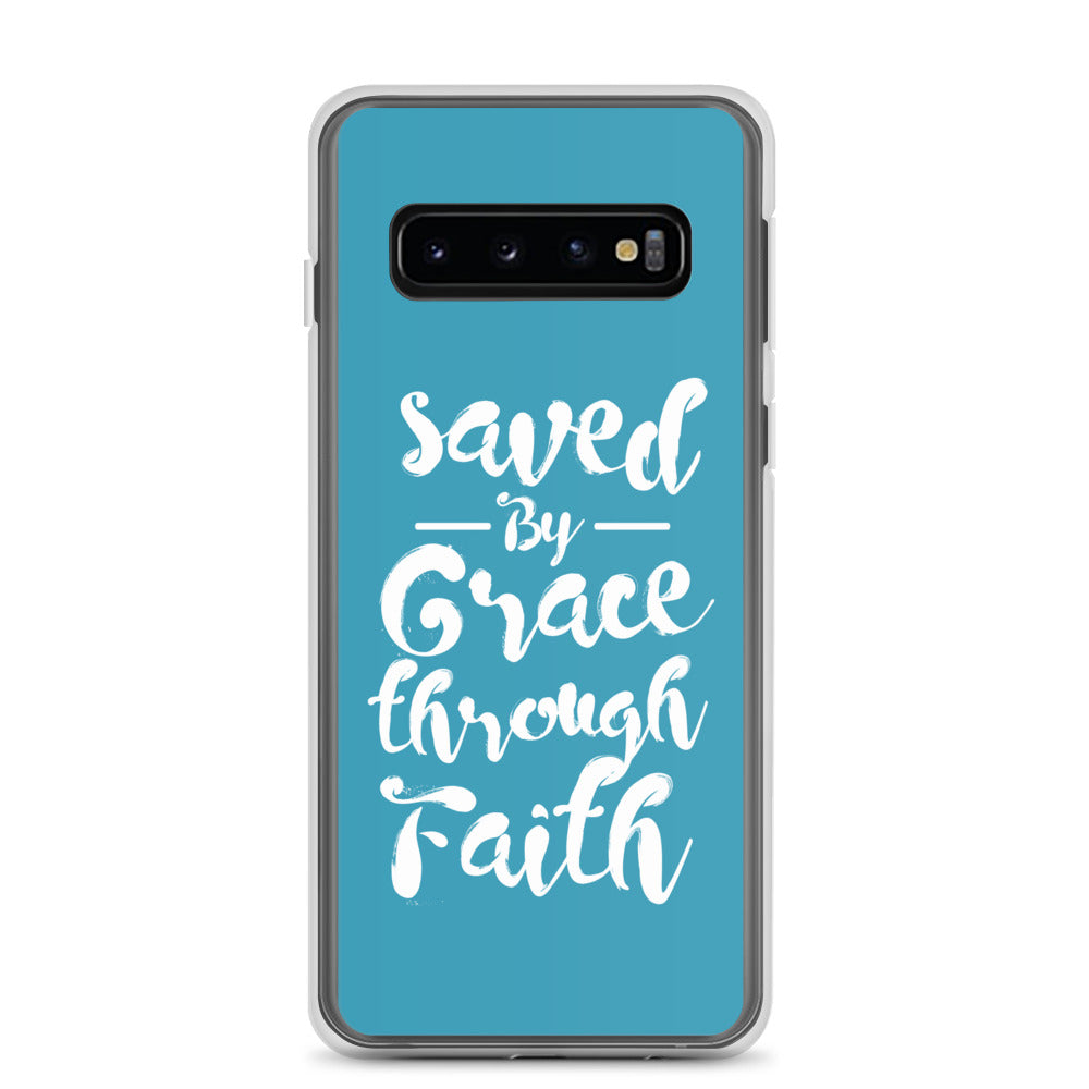 Saved by Grace Samsung Hülle - gesegnet