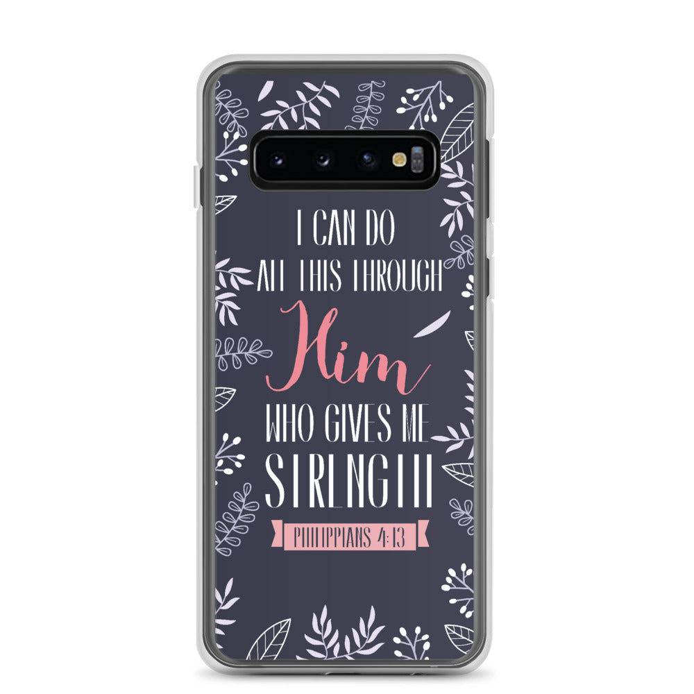 I can do all Things  Samsung Handyhülle - gesegnet