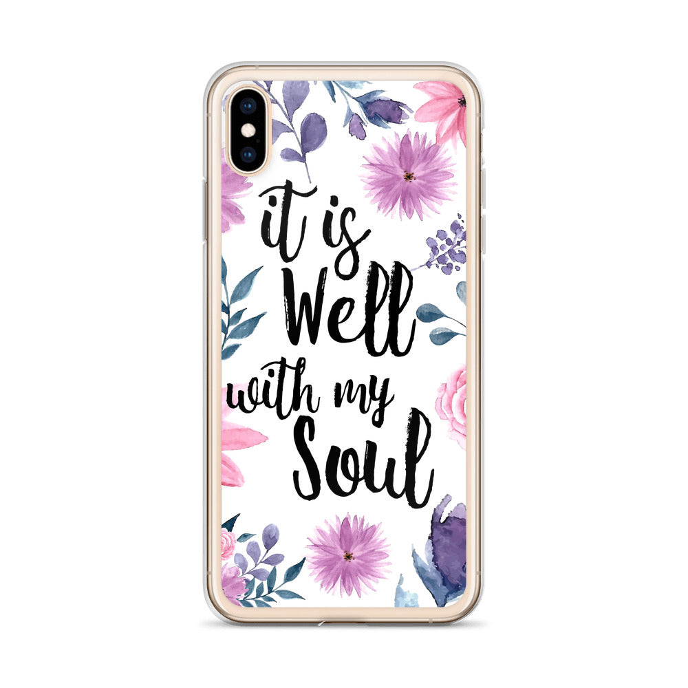 It is well with my Soul iPhone Hülle - gesegnet