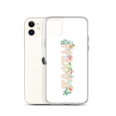 Faith Floral Design iPhone Hülle - gesegnet