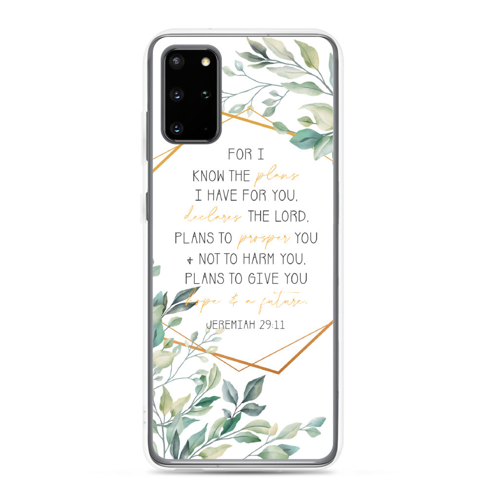 Jeremiah 29:11 Samsung Handyhülle - gesegnet