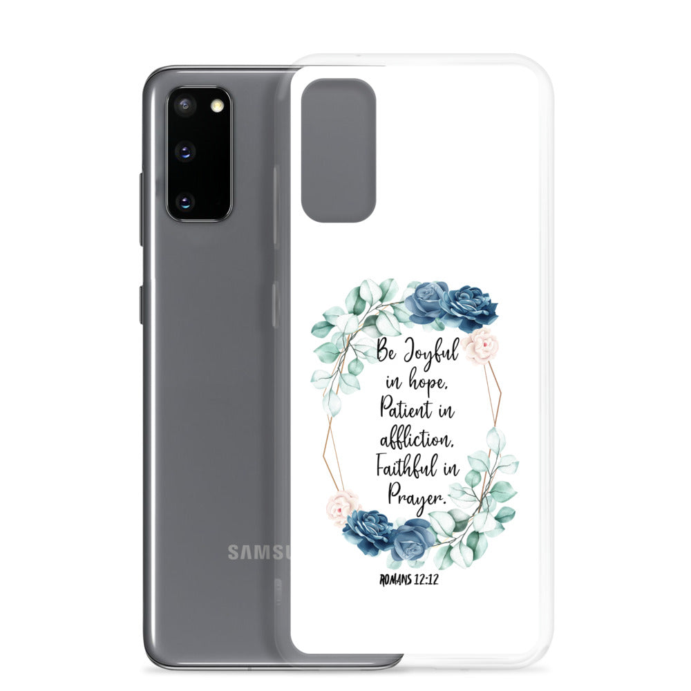 Be joyful in Hope Samsung Handyhülle - gesegnet