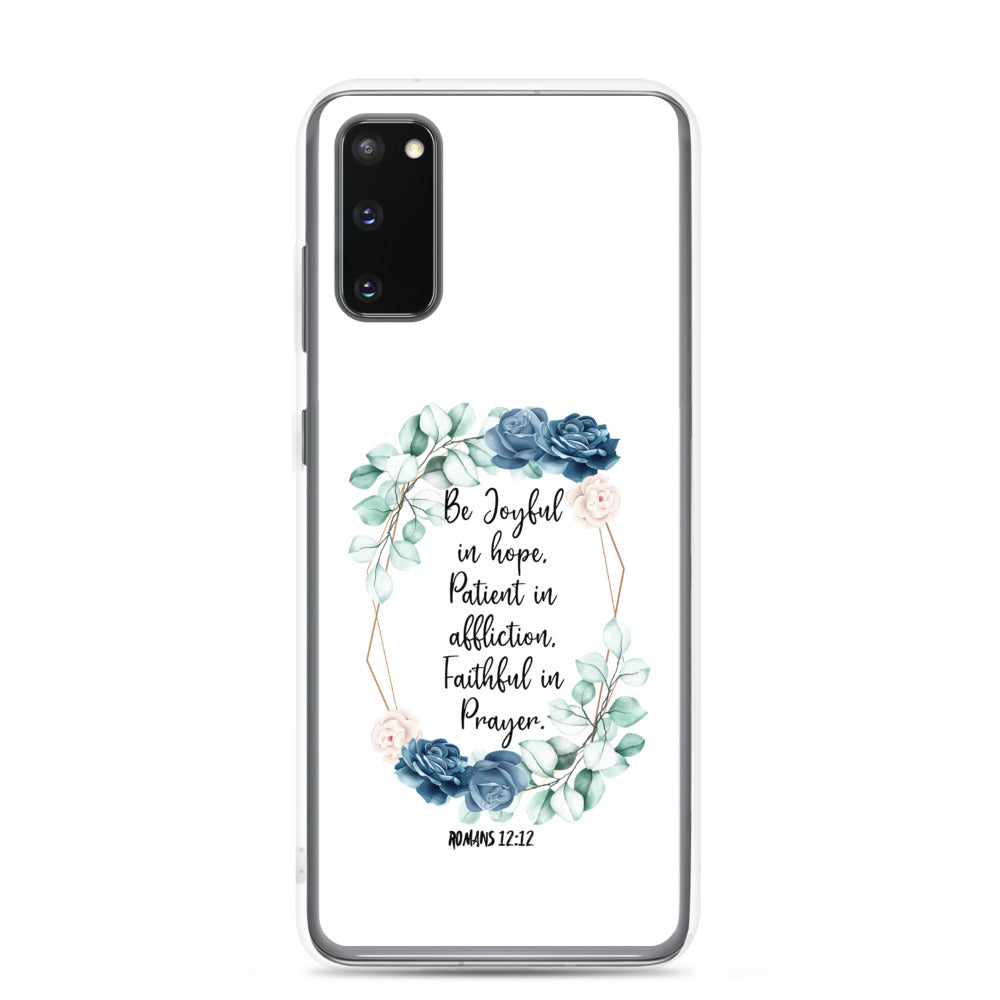 Be joyful in Hope Samsung Handyhülle - gesegnet