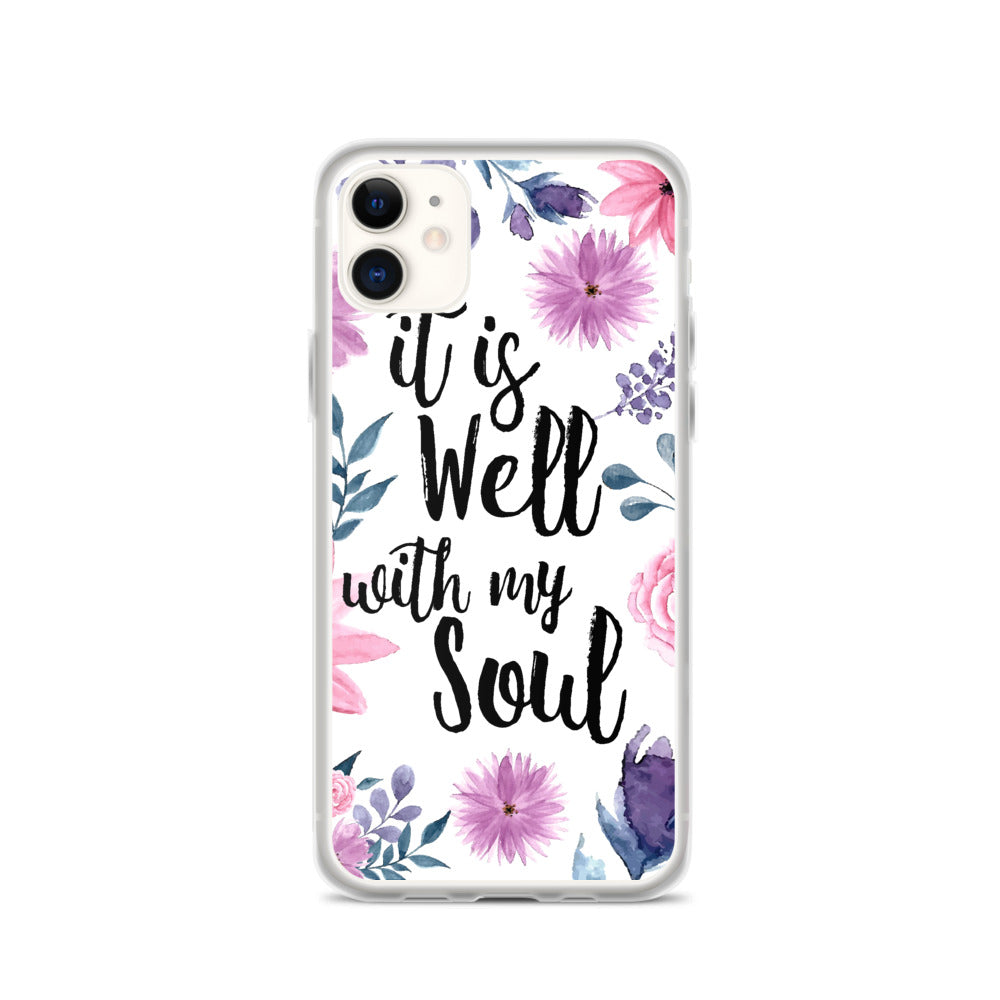 It is well with my Soul iPhone Hülle - gesegnet