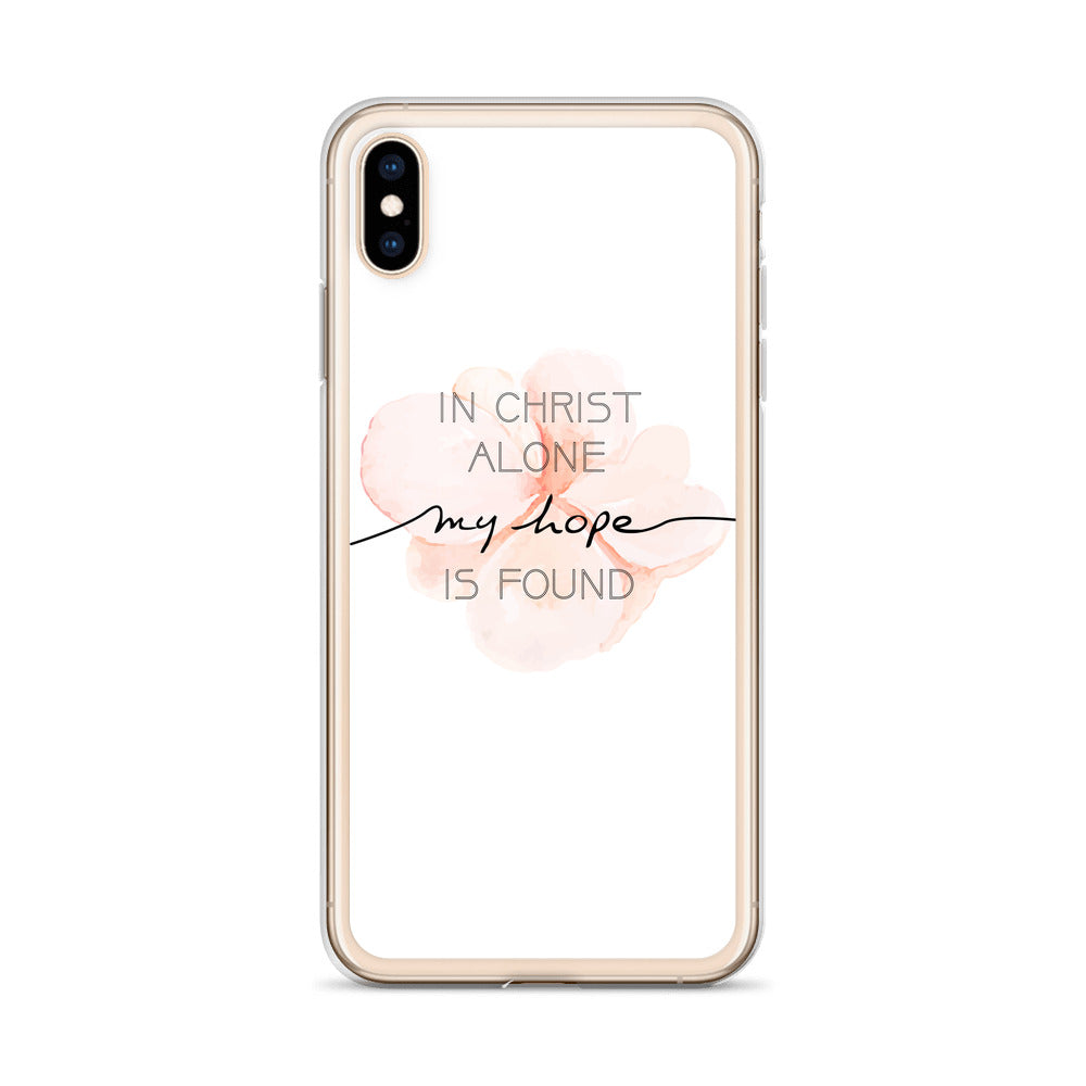 In Christ alone my Hope is found iPhone Hülle - gesegnet