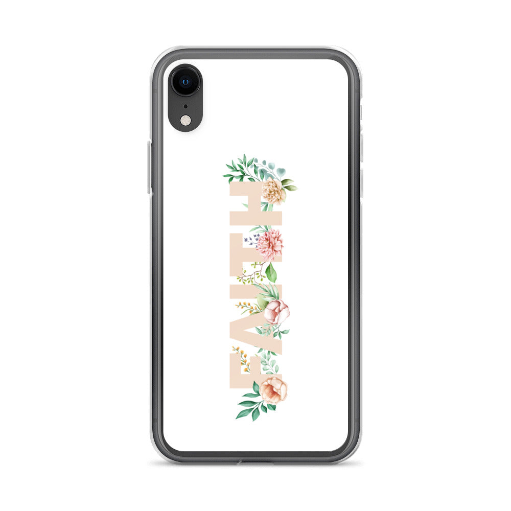Faith Floral Design iPhone Hülle - gesegnet