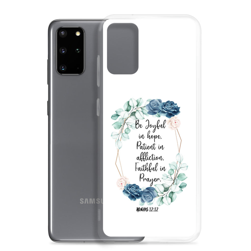 Be joyful in Hope Samsung Handyhülle - gesegnet