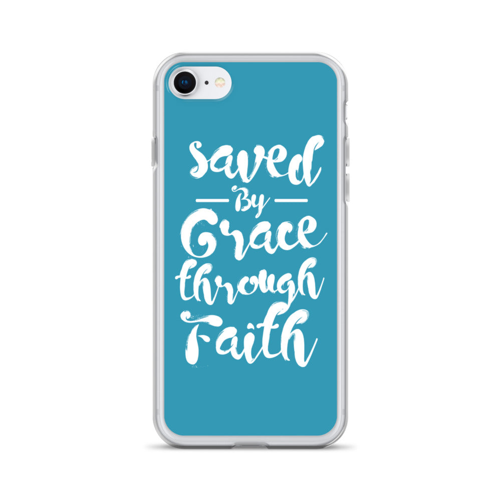 Saved by Grace iPhone Hülle - gesegnet