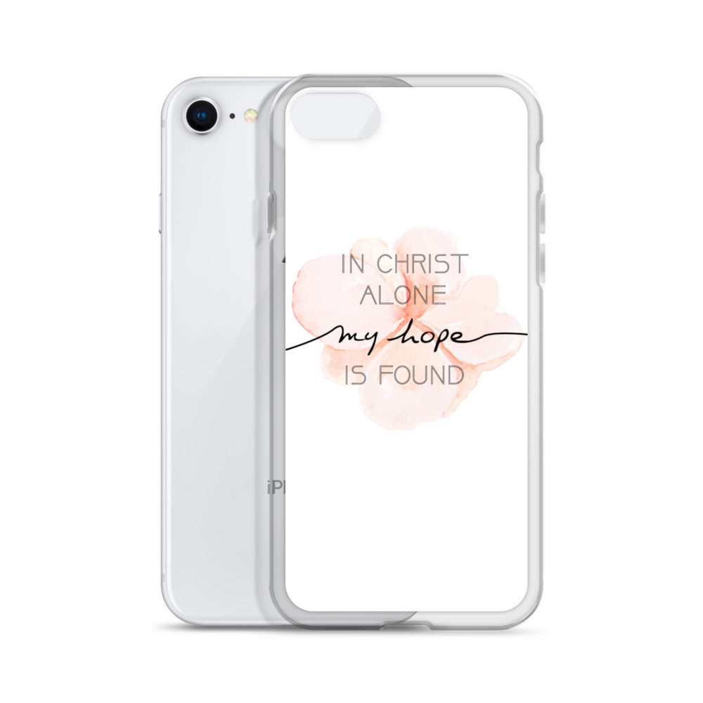 In Christ alone my Hope is found iPhone Hülle - gesegnet