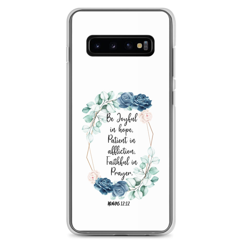 Be joyful in Hope Samsung Handyhülle - gesegnet