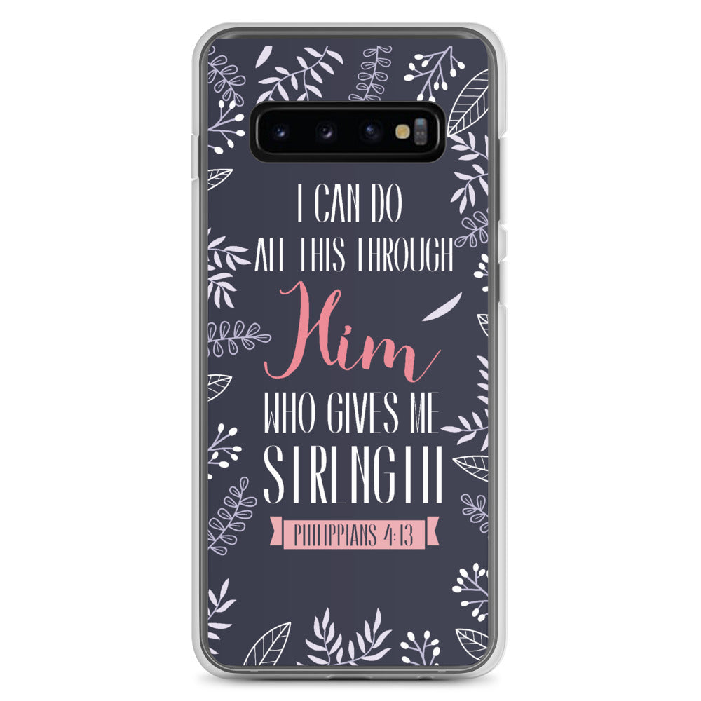 I can do all Things  Samsung Handyhülle - gesegnet