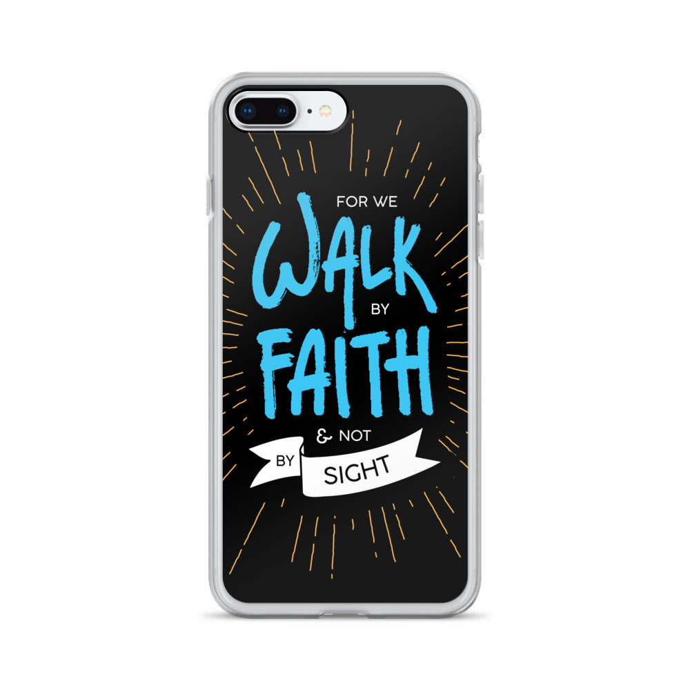 Walk by Faith iPhone Hülle - gesegnet