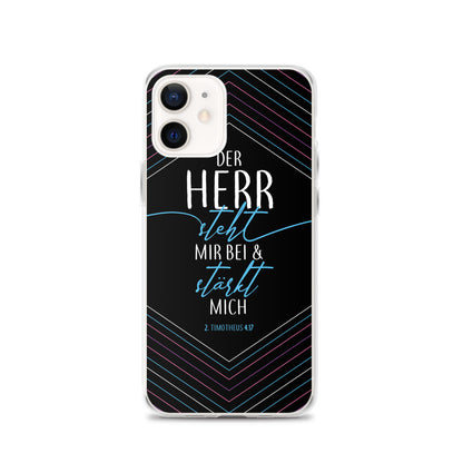 Der Herr steht mir bei iPhone Hülle - gesegnet