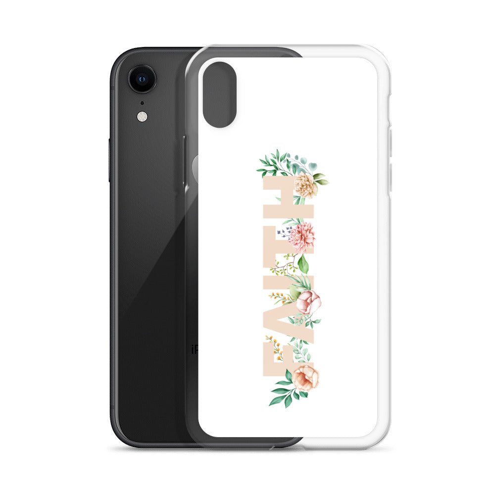 Faith Floral Design iPhone Hülle - gesegnet