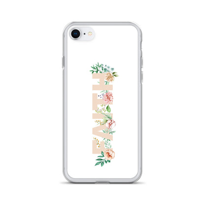 Faith Floral Design iPhone Hülle - gesegnet