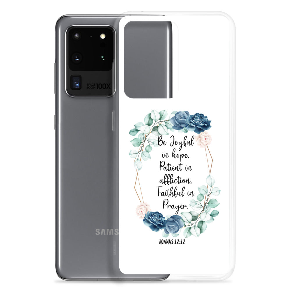 Be joyful in Hope Samsung Handyhülle - gesegnet