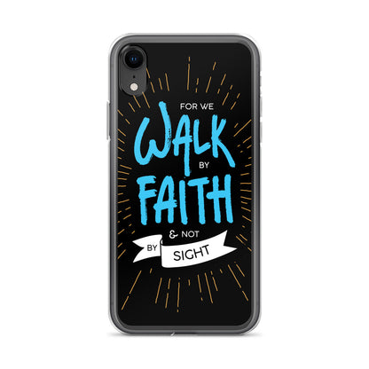 Walk by Faith iPhone Hülle - gesegnet
