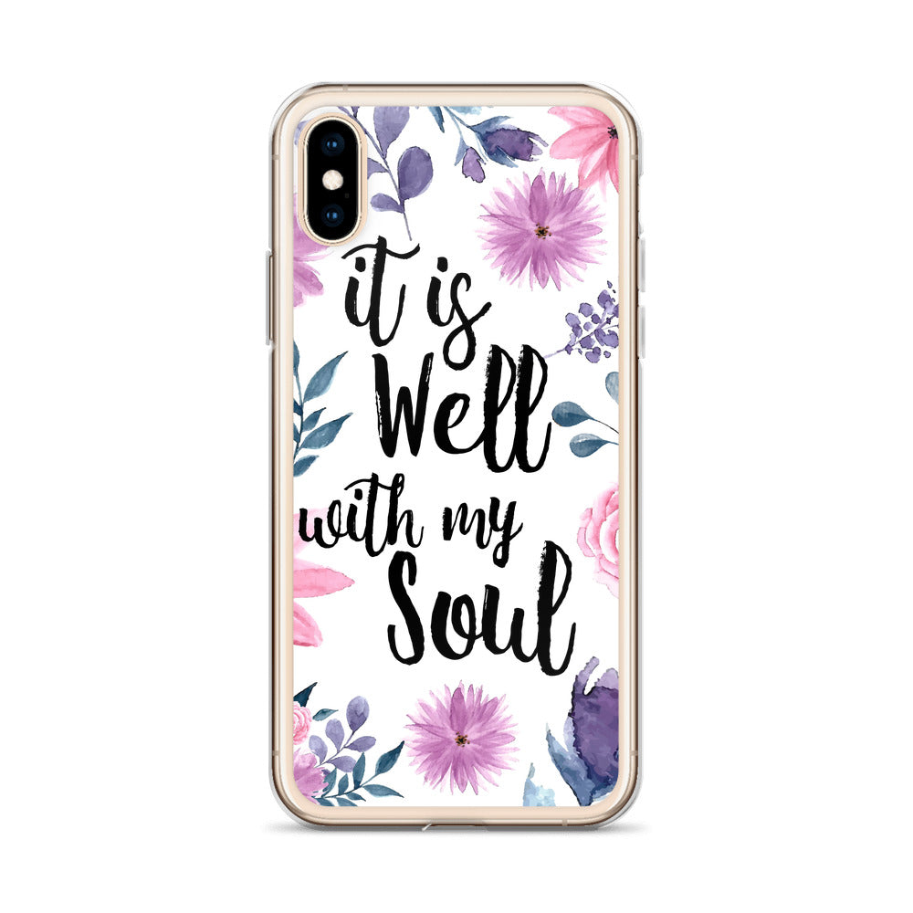 It is well with my Soul iPhone Hülle - gesegnet