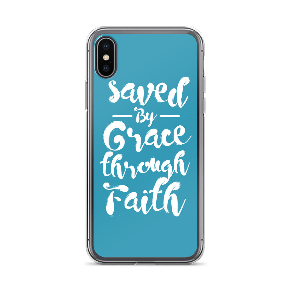 Saved by Grace iPhone Hülle - gesegnet