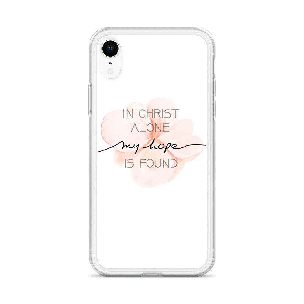 In Christ alone my Hope is found iPhone Hülle - gesegnet