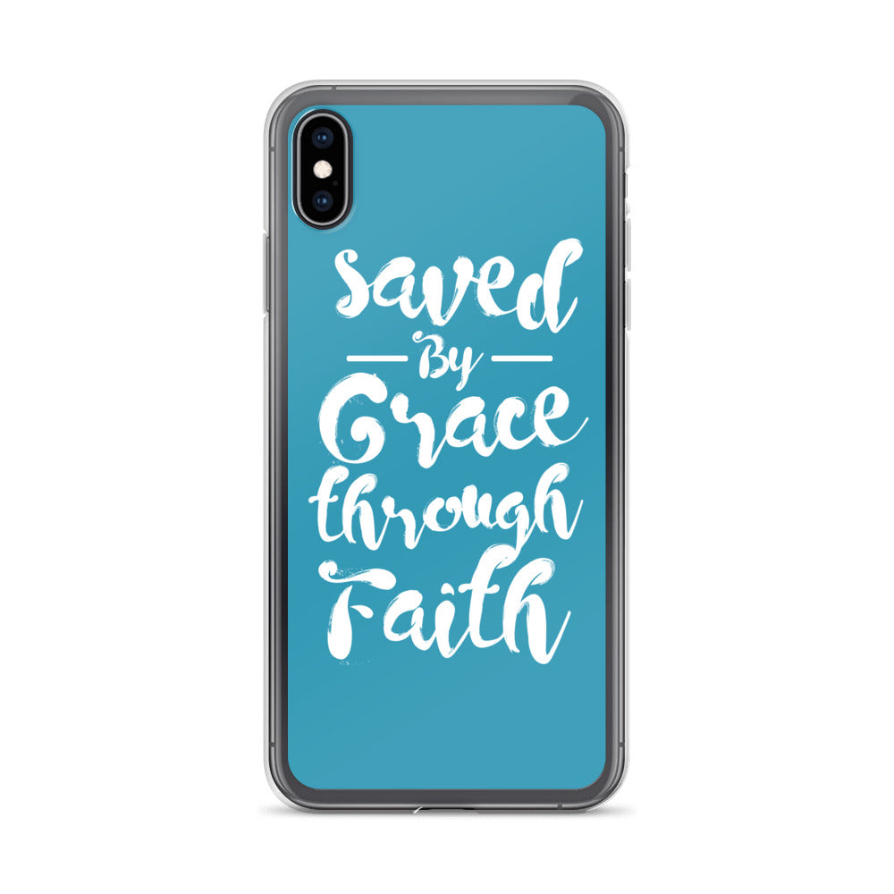 Saved by Grace iPhone Hülle - gesegnet