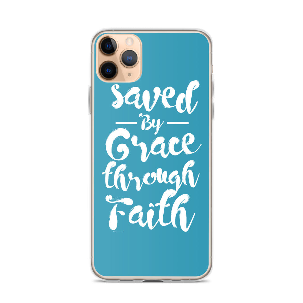 Saved by Grace iPhone Hülle - gesegnet