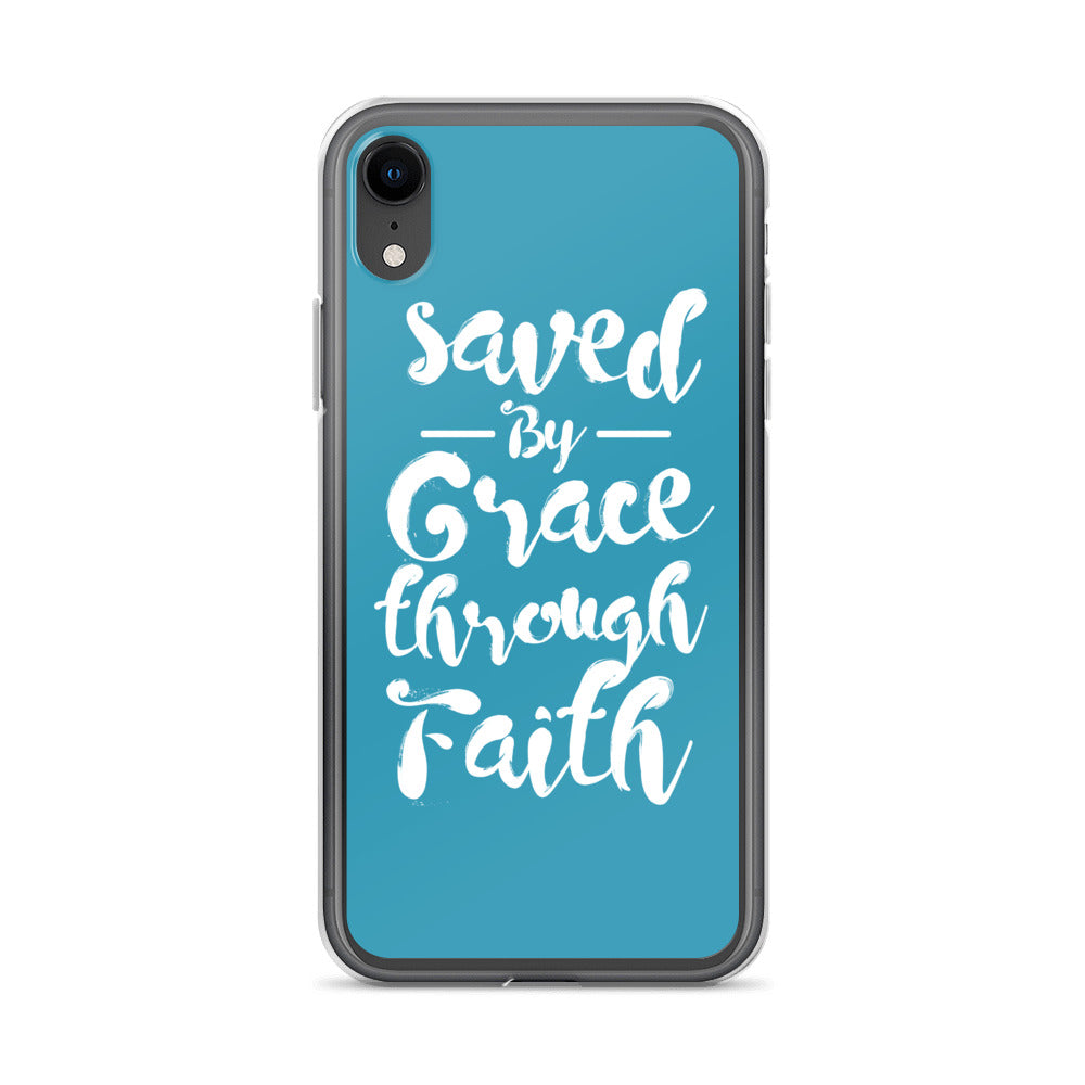 Saved by Grace iPhone Hülle - gesegnet