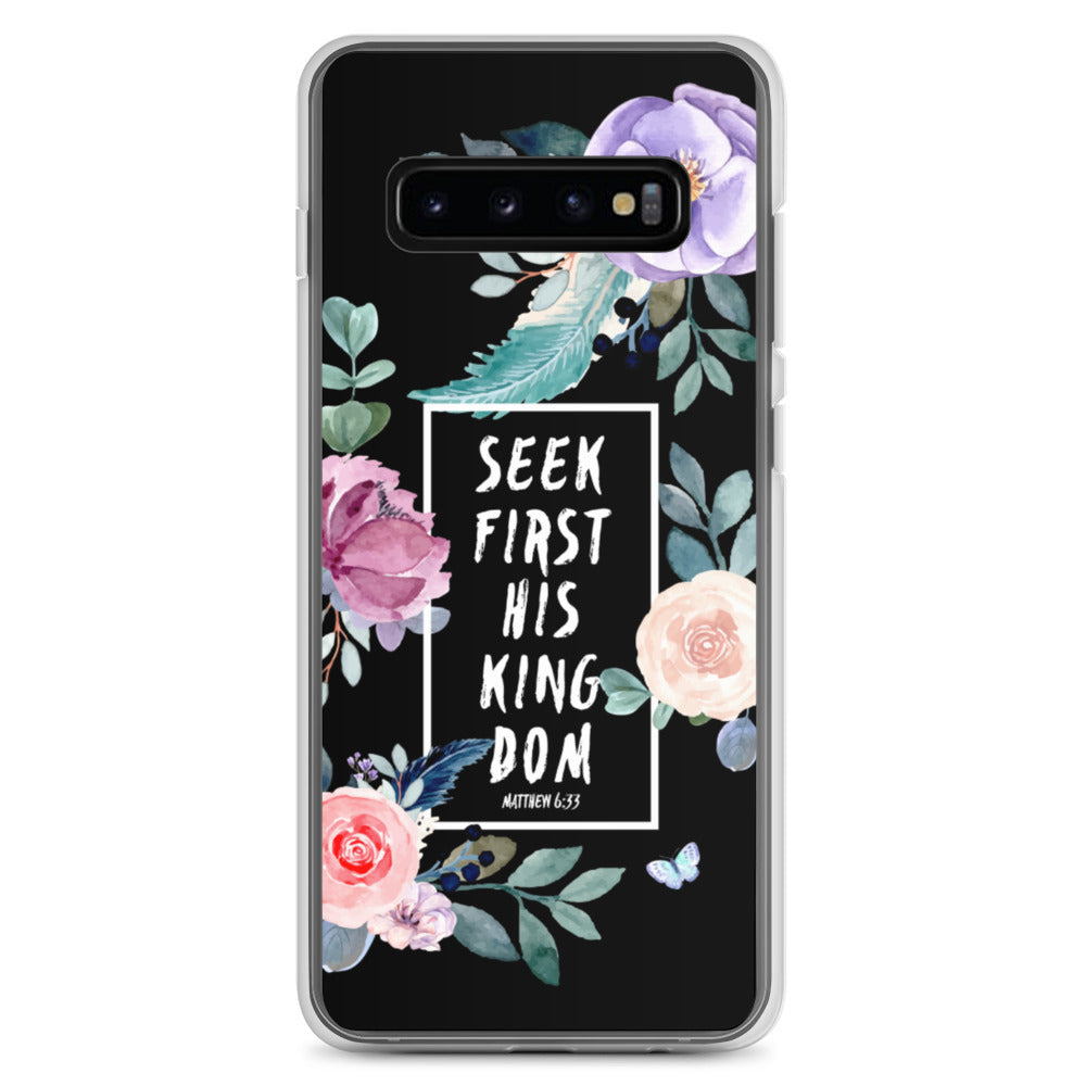 Seek first his Kingdom Samsung Handyhülle - gesegnet