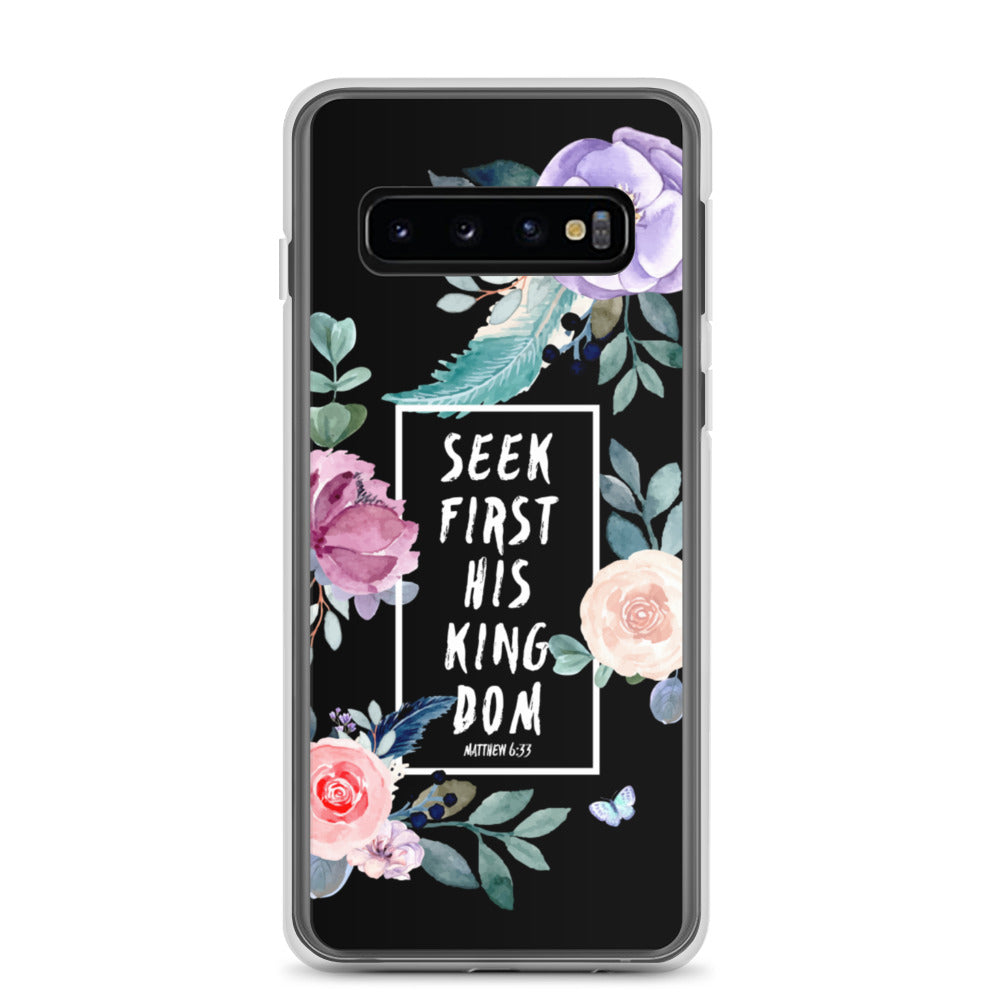 Seek first his Kingdom Samsung Handyhülle - gesegnet
