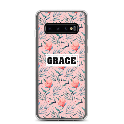 Grace Blumen Design Samsung Handyhülle - gesegnet