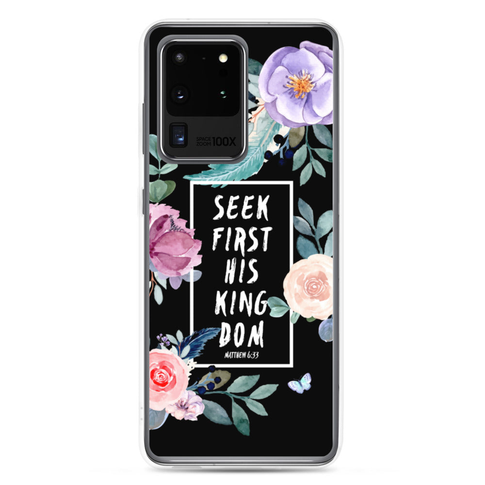 Seek first his Kingdom Samsung Handyhülle - gesegnet